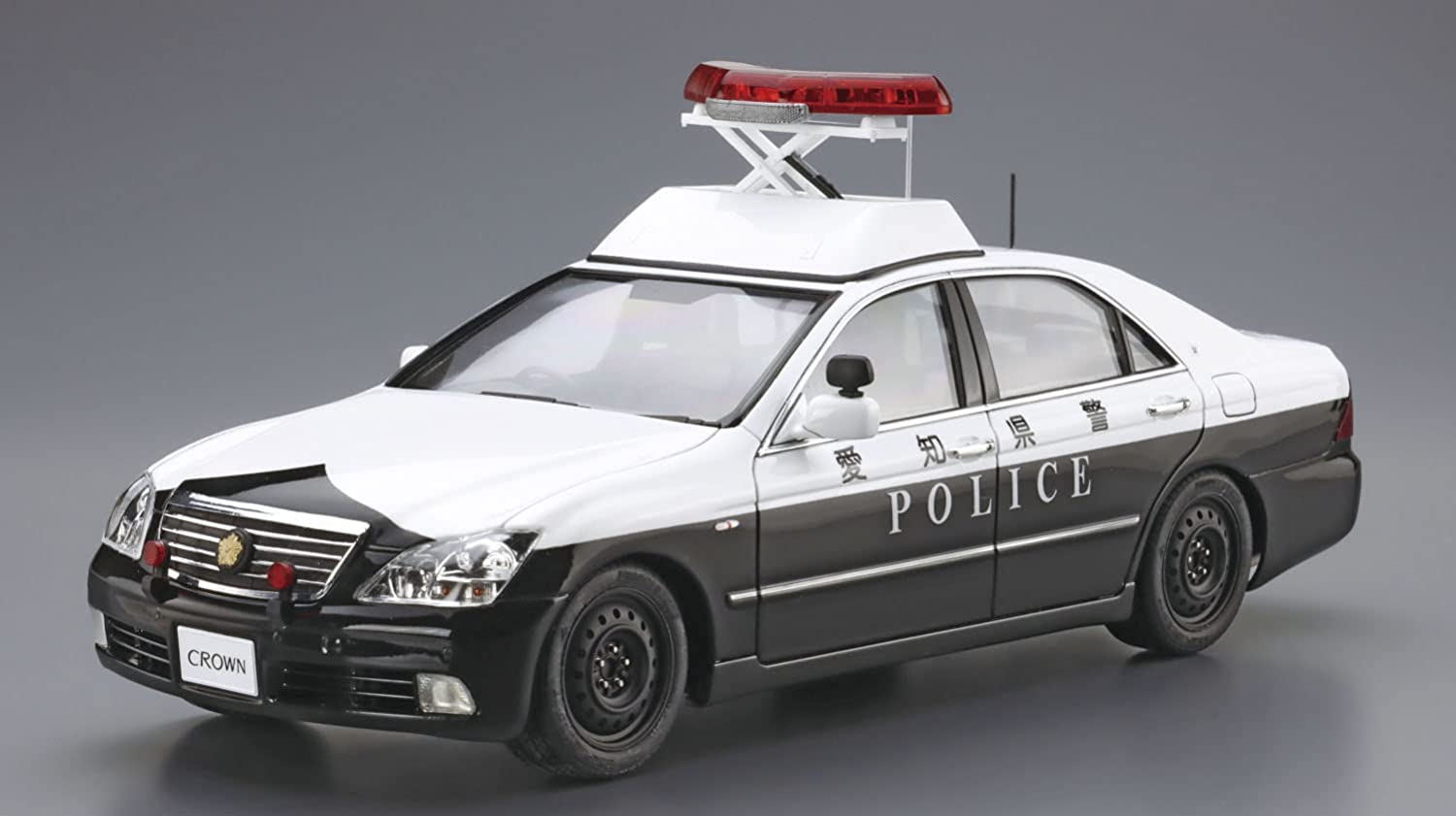 画像: アオシマ 1/24 (N0.7) トヨタ GRS180 クラウンパトロールカー 警ら用 '05    