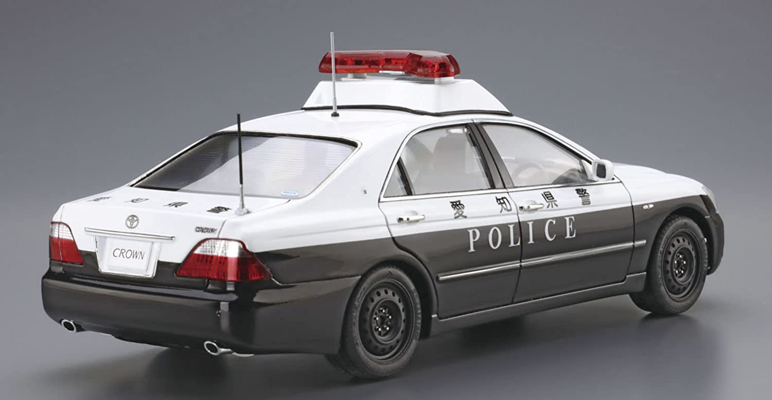 画像: アオシマ 1/24 (N0.7) トヨタ GRS180 クラウンパトロールカー 警ら用 '05    