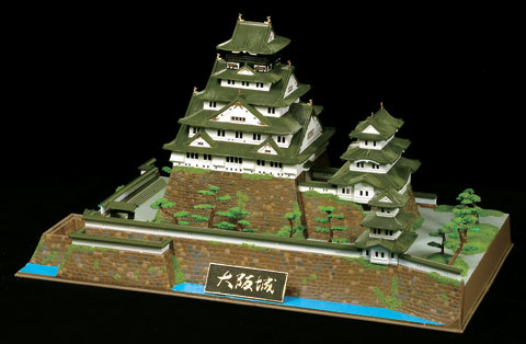 画像: 童友社 (DX2) 1/350 スケール.DX 大阪城  