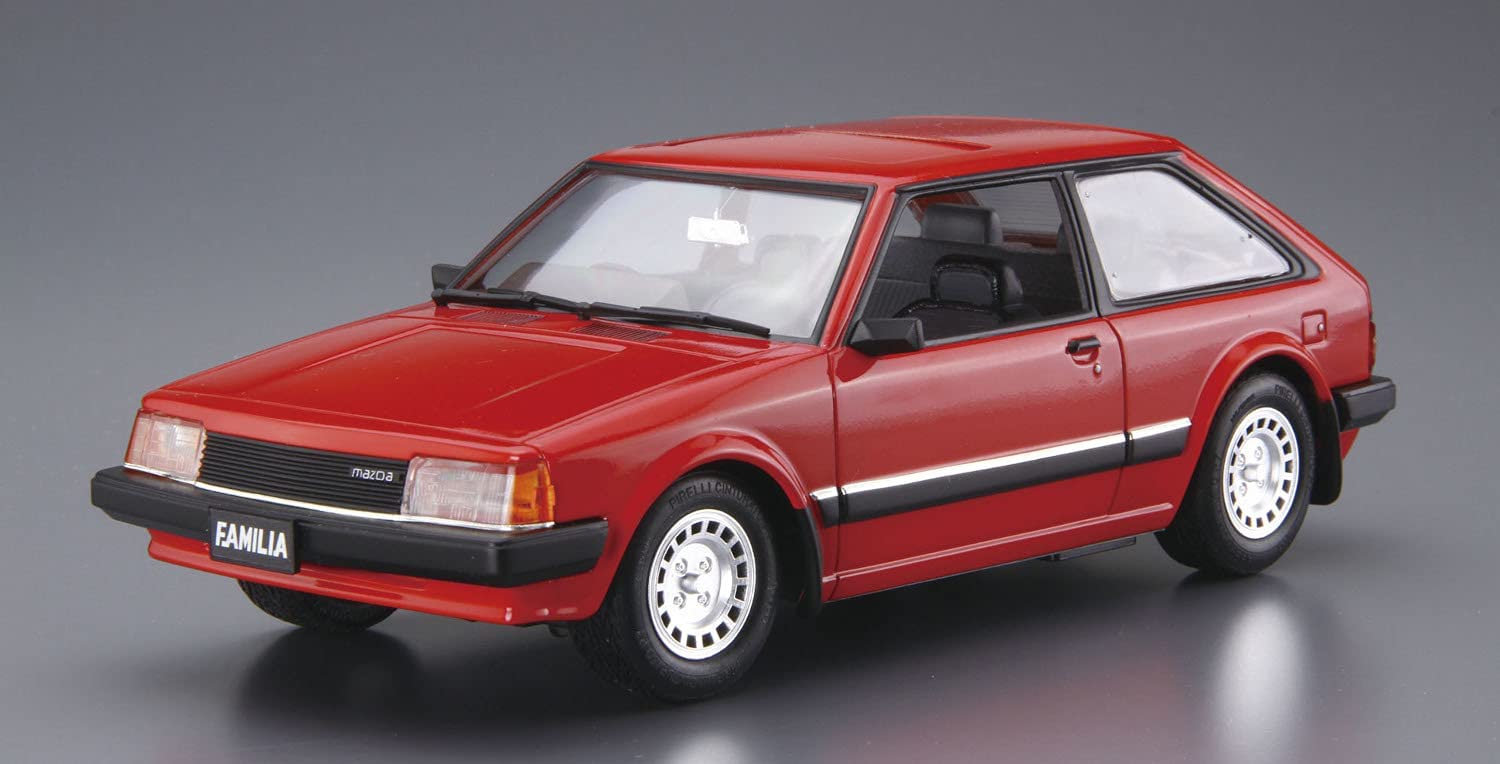 画像: アオシマ (80) 1/24 (1980年) マツダ BD ファミリア XG '80  