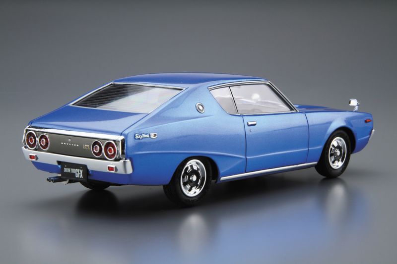 画像: アオシマ (49) 1/24 (1974年) ニッサン KGC110 スカイラインHT2000GT-X '74    