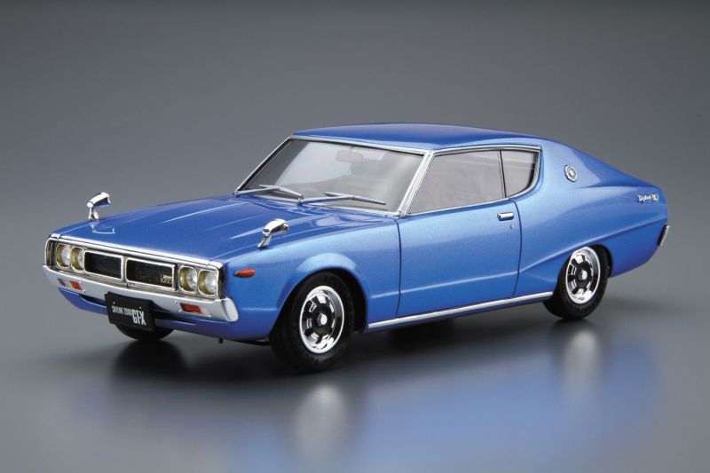 画像: アオシマ (49) 1/24 (1974年) ニッサン KGC110 スカイラインHT2000GT-X '74    