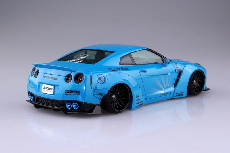 画像: アオシマ (09) 1/24 LB★WORKS R35 GT-R Ver.1 リバティーウォーク    