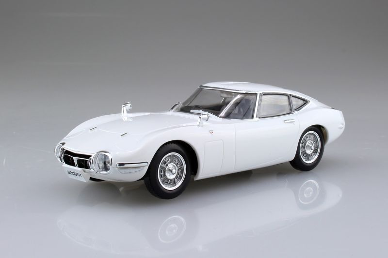 画像: アオシマ (5-A) トヨタ 2000GT（ペガサスホワイト）ザ・スナップキット     