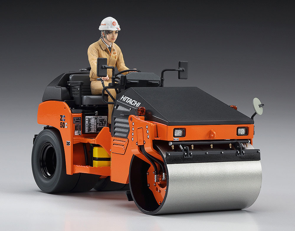 画像: ハセガワ  (WM02) 1/35 日立建機 コンバインド振動ローラ ZC50C-5  
