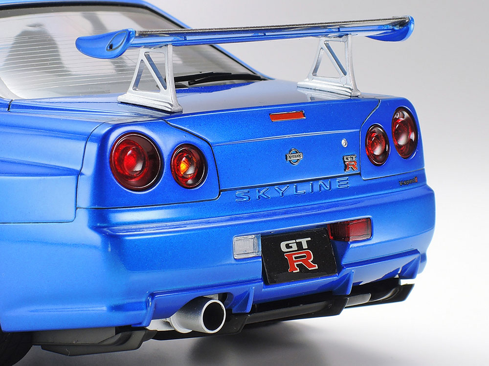 画像: タミヤ（24258）1/24 ニッサン スカイライン GT-R VスペックII （R34）       