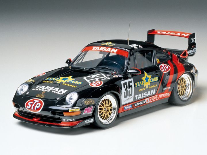 画像1: タミヤ (175) 1/24 (1995年) タイサン スターカード ポルシェ 911 GT2    