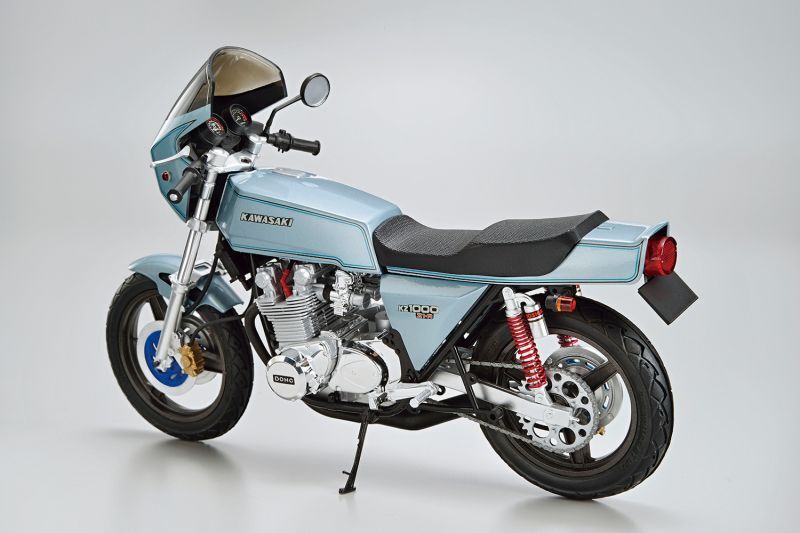 画像: アオシマ (44) 1/12（1977年) カワサキ KZT00D Z1-R '77 カスタム  
