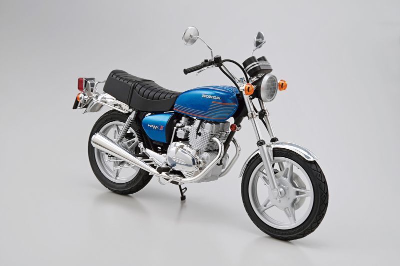 画像: アオシマ (15) 1/12（1977年) ホンダ CB400T HAWK-II '77   