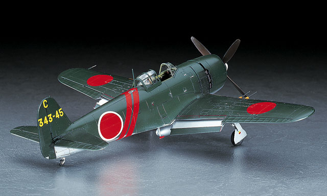 画像: ハセガワ (JT74) 1/48 川西 N1K2-J 局地戦闘機 紫電改 “後期型”     