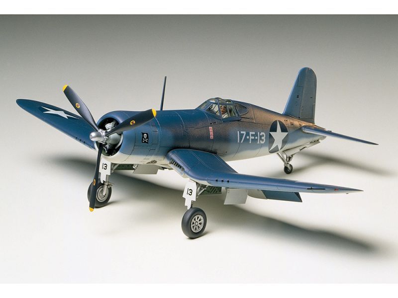画像1: タミヤ (61046) 1/48 (太平洋戦争中) チャンスヴォート F4U-1/2 バードケージ コルセア   