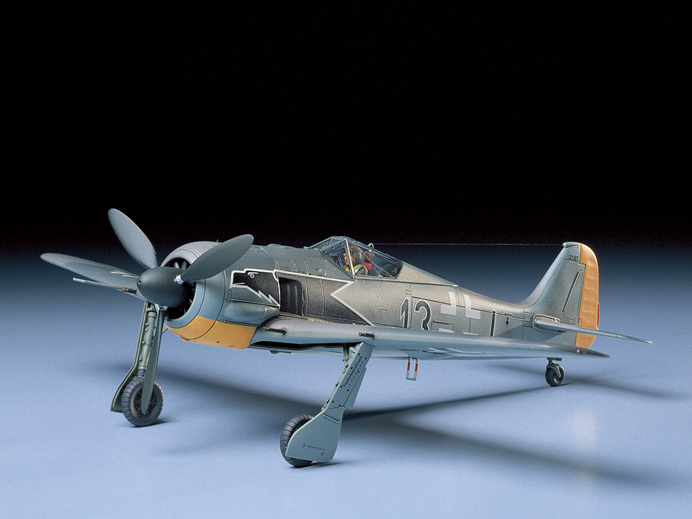 画像1: タミヤ (37) 1/48 (第二次大戦) フォッケウルフ Fw190 A-3     