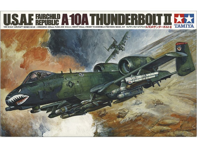 画像: タミヤ（61028）1/48 フェアチャイルド・リパブリック A-10A サンダーボルトII  