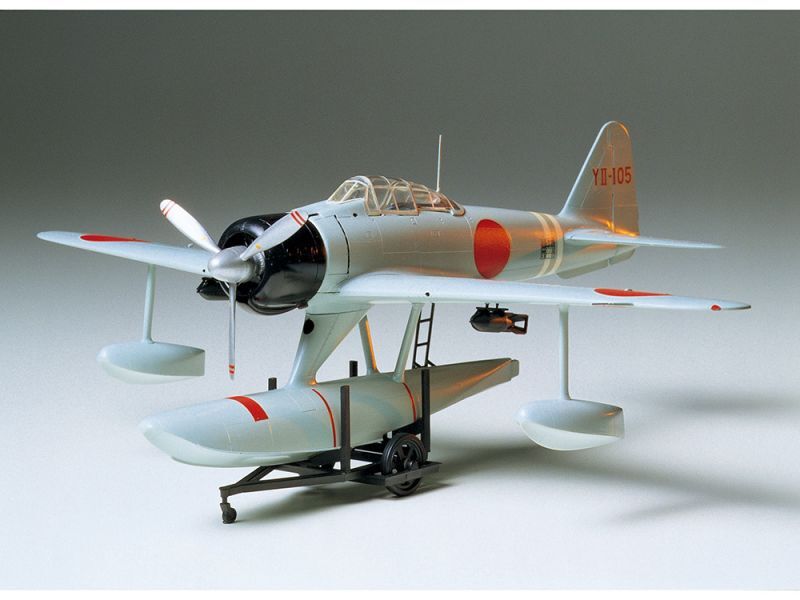 画像1: タミヤ (17) 1/48 日本海軍 二式水上戦闘機 （A6M2-N）    