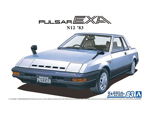 画像1: アオシマ (83) 1/24 (1983年) ニッサン HN12 パルサーEXA '83  