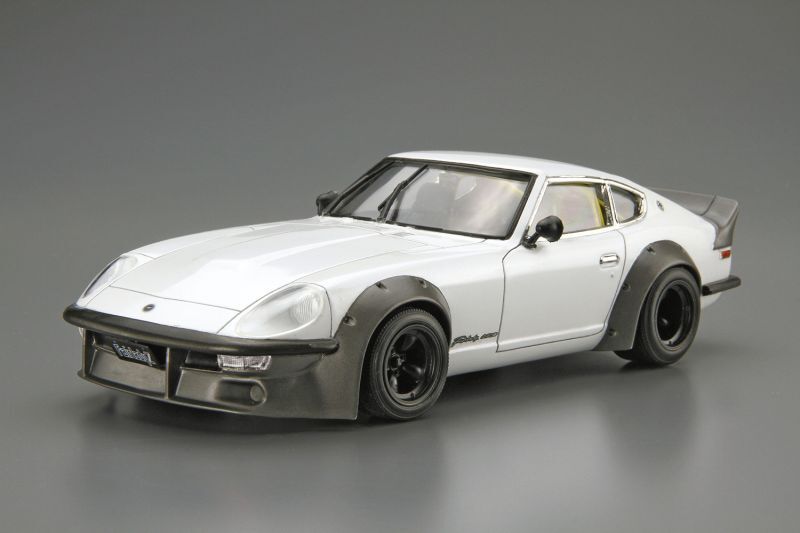 画像: アオシマ (128) 1/24 (1975年) ニッサン S30 フェアレディZ エアロカスタムVer.2 '75     