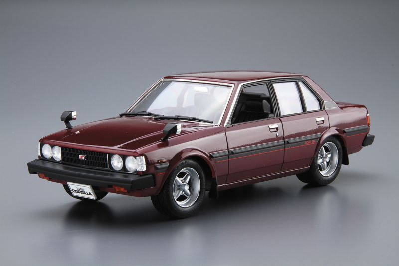 画像: アオシマ (71) 1/24 (1979年) トヨタ E71/70 カローラセダン GT/DX '79     