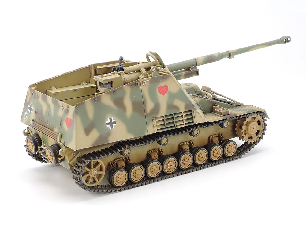 画像: タミヤ (100) 1/48 (1943年) ドイツ 重対戦車自走砲 ナースホルン    