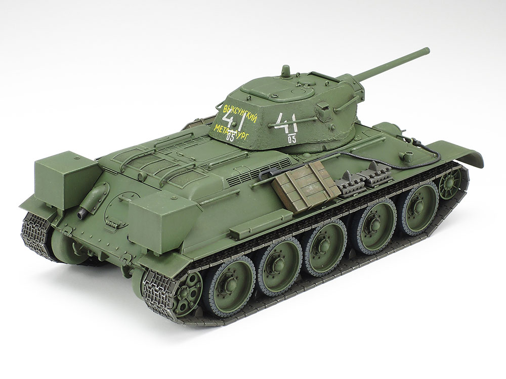 画像: タミヤ (15) 1/48 (1941年) ソビエト中戦車T34/76 1941年型（鋳造砲塔）   