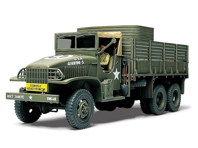 画像1: タミヤ (32548) 1/48 (第二次大戦) アメリカ 2 1/2トン 6×6カーゴトラック  
