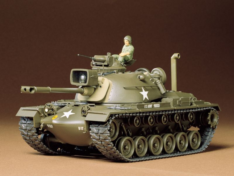 画像1: タミヤ (120) 1/35 (ベトナム戦争) アメリカ M48A3 パットン戦車   