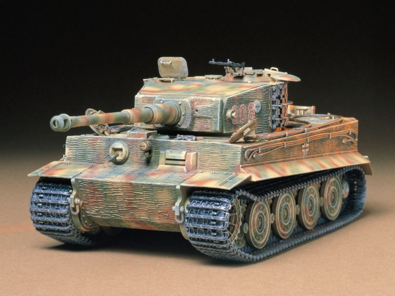 画像1: タミヤ (146) 1/35 (1944年) ドイツ重戦車 タイガーI型 （後期生産型） 