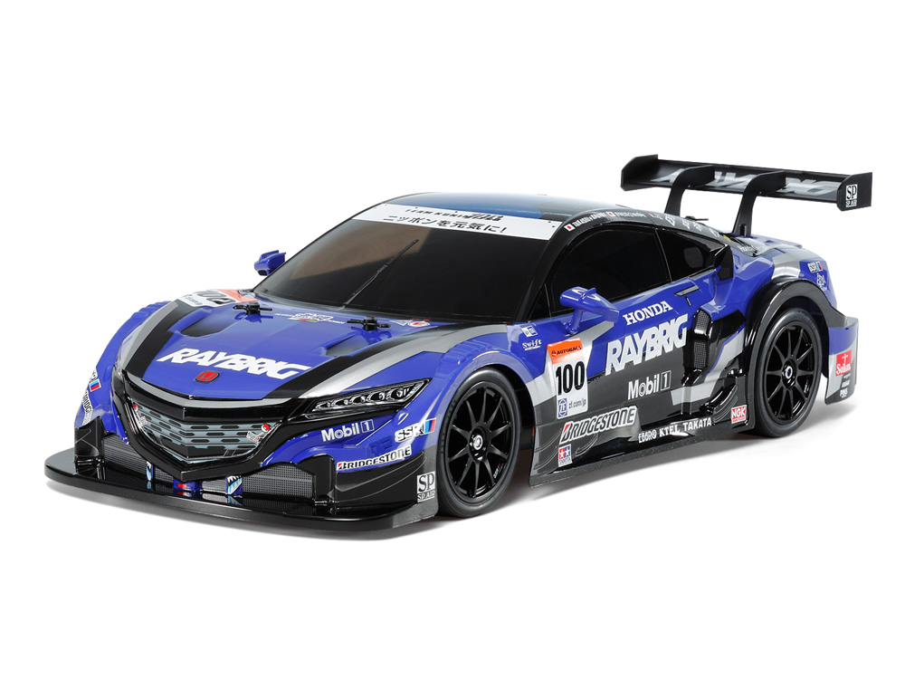タミヤ 組立キット 1/10RC RAYBRIG NSX CONCEPT-GT （TT-02シャーシ） もけいらんど マルサンモケイ（マルサン模型）