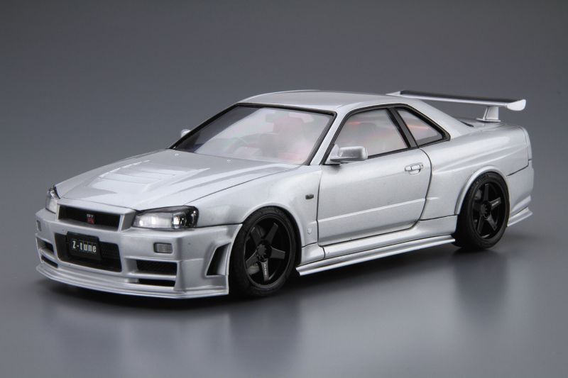 画像: アオシマ (34) 1/24 (2004年）ニスモ BNR34 スカイラインGT-R Z-tune '04      