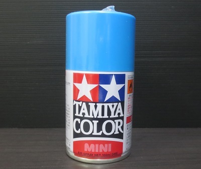 画像1: タミヤ TS-23 カラー スプレー  (ライトブルーつやあり)   