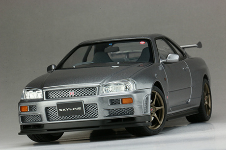 画像: フジミ 1/24 ID285 スカイラインGT-R V-specII Nür (NISMOフロントエアロバンパー付き) BNR34型    