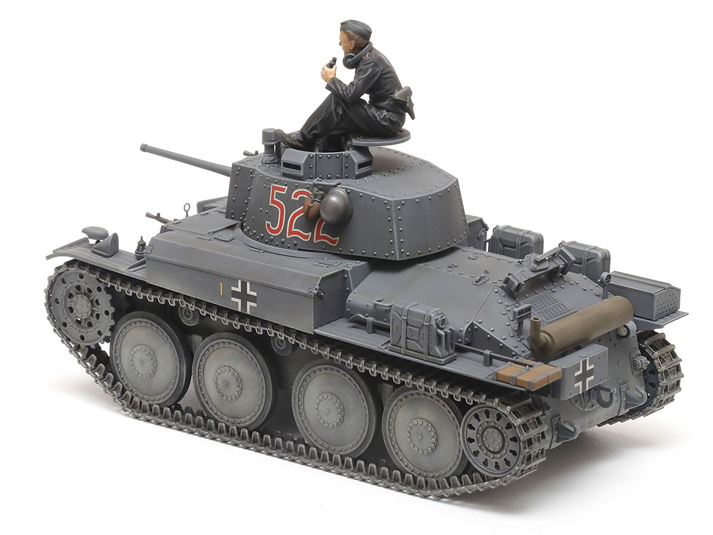 画像: タミヤ (369) 1/35 (1939年) ドイツ軽戦車 38 (t) E/F型    