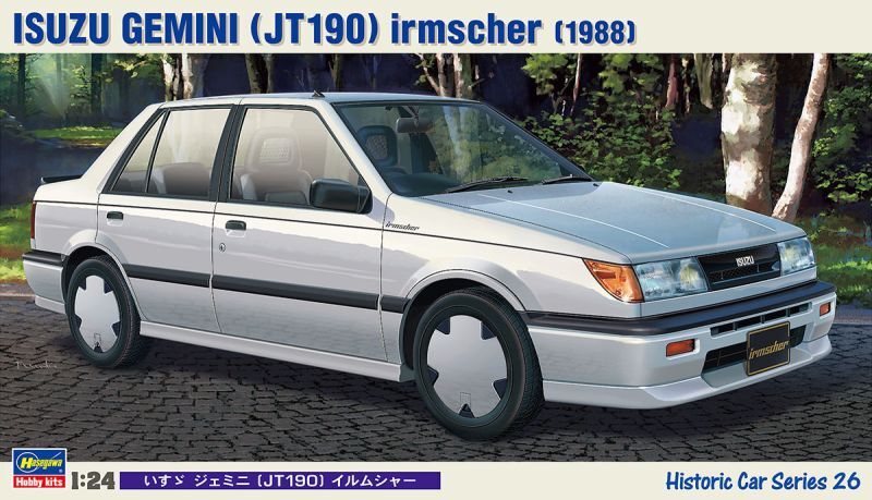 画像1: ハセガワ HC26 1/24 (1988年)  いすゞ ジェミニ（JT190）イルムシャー   
