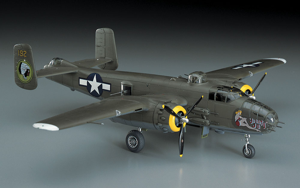 画像: ハセガワ  (E16)  1/72  B-25J ミッチェル  