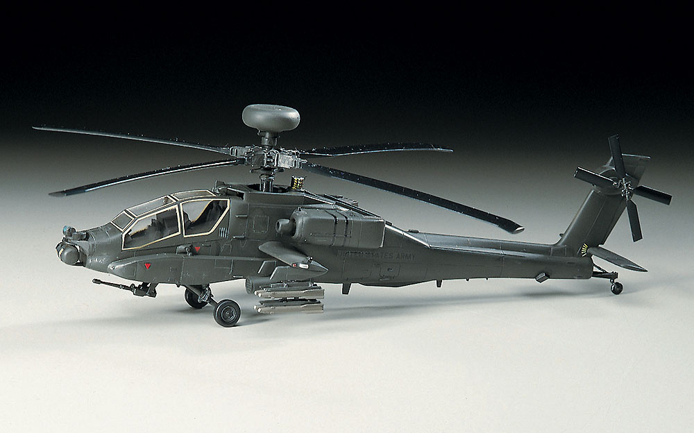 画像: ハセガワ E6 1/72  AH-64D アパッチ ロングボウ   
