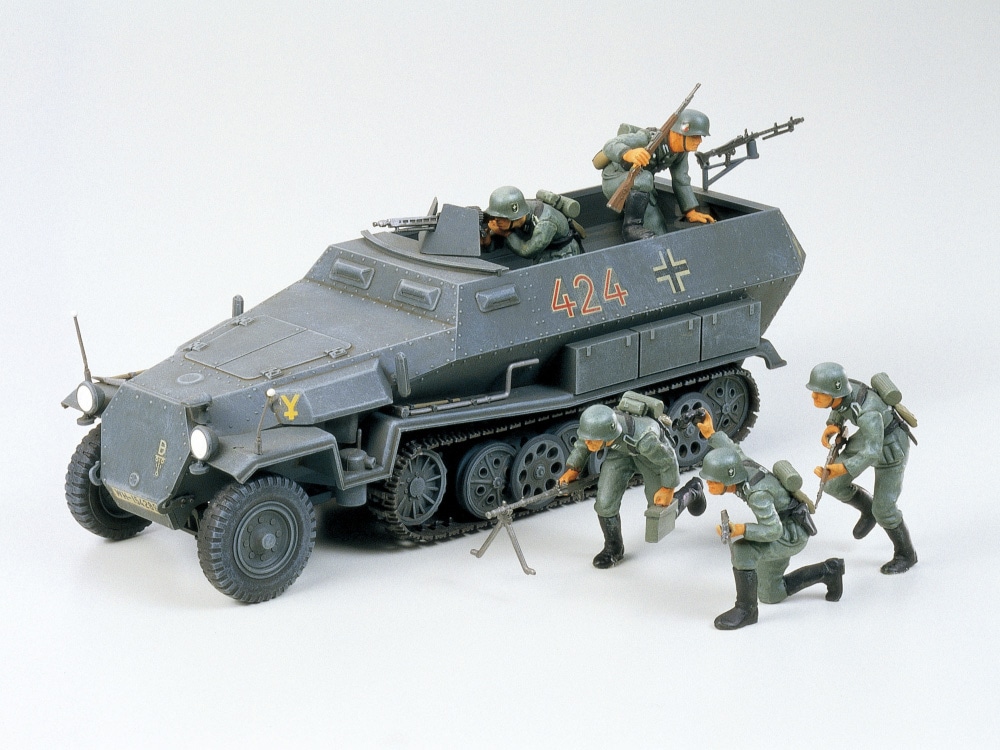 画像: タミヤ（35020）1/35 ドイツ ハノマーク兵員輸送車   