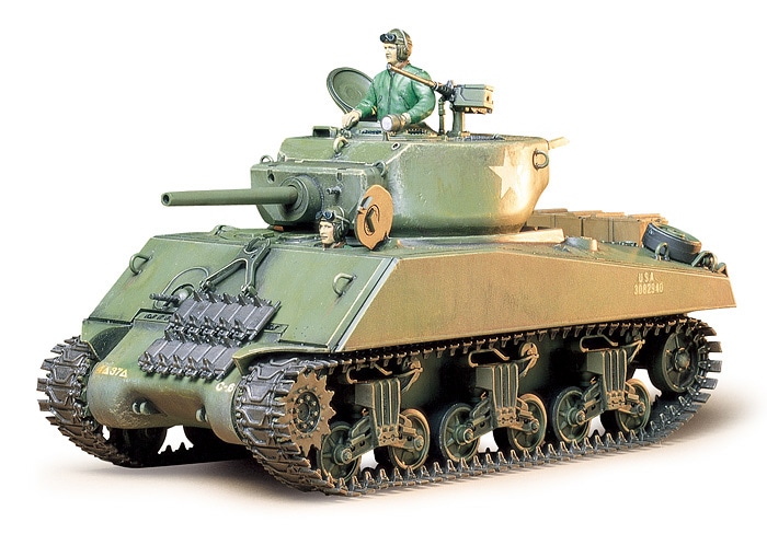 画像: タミヤ (35139) 1/35 アメリカ M4A3E2 中戦車ジャンボ   