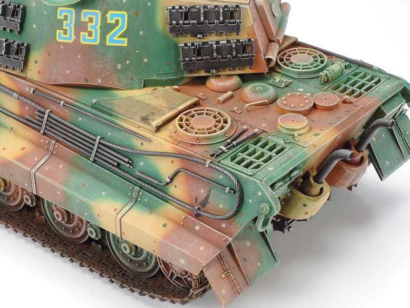 画像: タミヤ (164) 1/35 ドイツ重戦車 キングタイガー （ヘンシェル砲塔）  