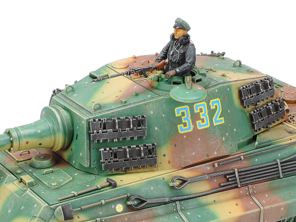 画像: タミヤ (164) 1/35 ドイツ重戦車 キングタイガー （ヘンシェル砲塔）  