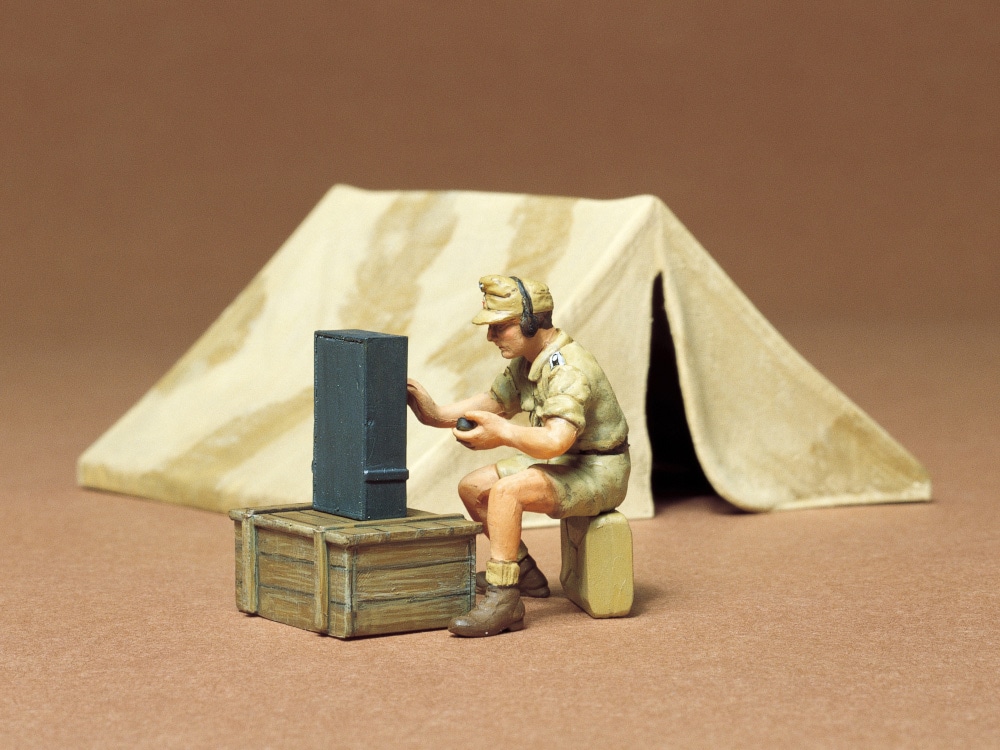 画像: タミヤ（35074）1/35 テントセット  