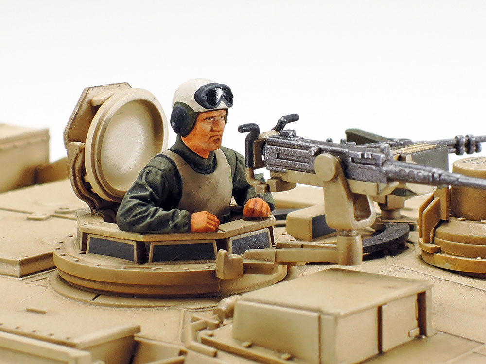 画像: タミヤ (92) 1/48 (1980年) 1/48 アメリカ M1A2 エイブラムス戦車  