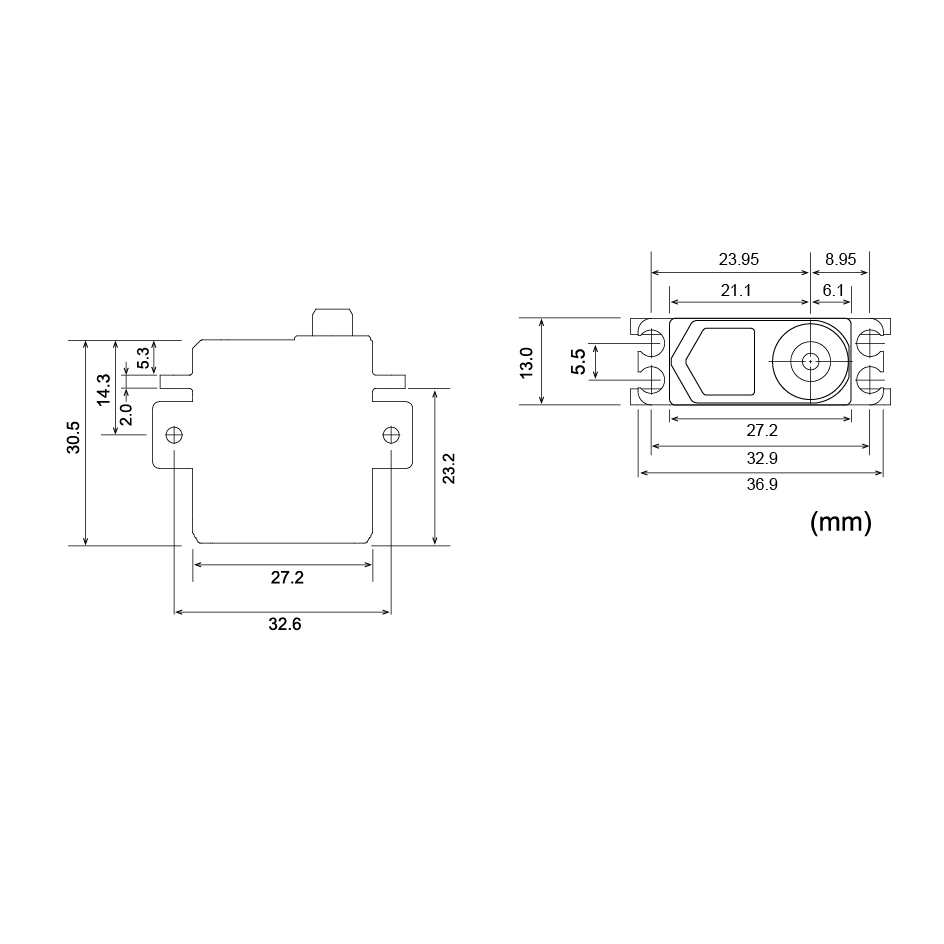 画像: 【新製品】フタバ  (038501) BLS-CM600 1/12 EPカー用小型ブラシレスサーボ (BLS-671SV 代替品）  