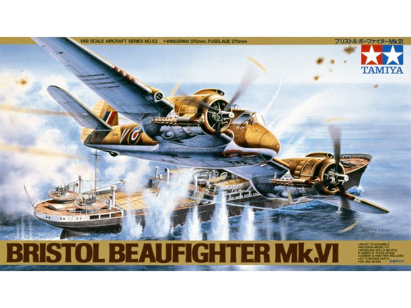 画像: タミヤ（61053）1/48 ブリストル ボーファイター Mk.VI  