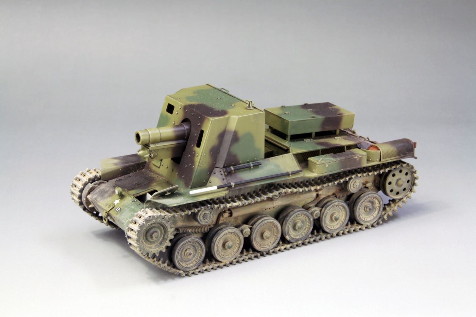 画像: ファインモールド FM54 1/35 四式自走砲[ホロ]