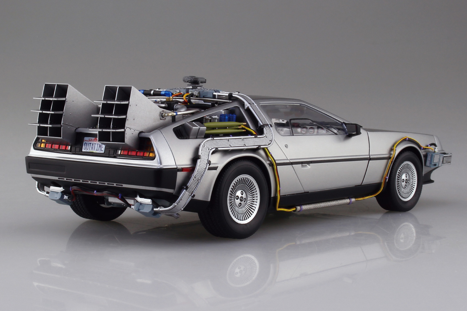 画像: アオシマ (BT-01) /24 バック・トゥ・ザ・フューチャー PartI タイムマシン  