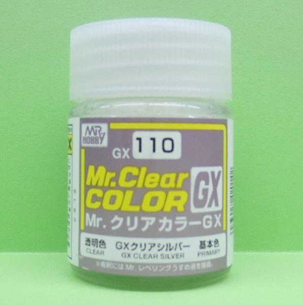 画像1: GSIクレオス (GX110) GXクリア シルバー (透明色)   