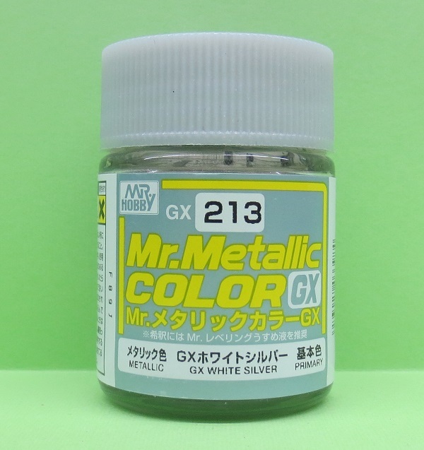 画像1: GSIクレオス (GX213)  GX ホワイトシルバー (メタリック色)  