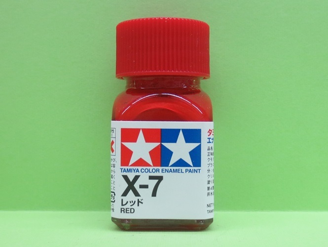 画像1: タミヤ（80007）エナメル  X-7 レッド  