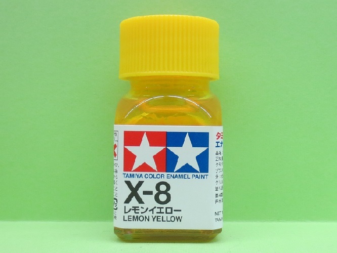 画像1: タミヤ（80008）エナメル X-8 レモンイエロー  