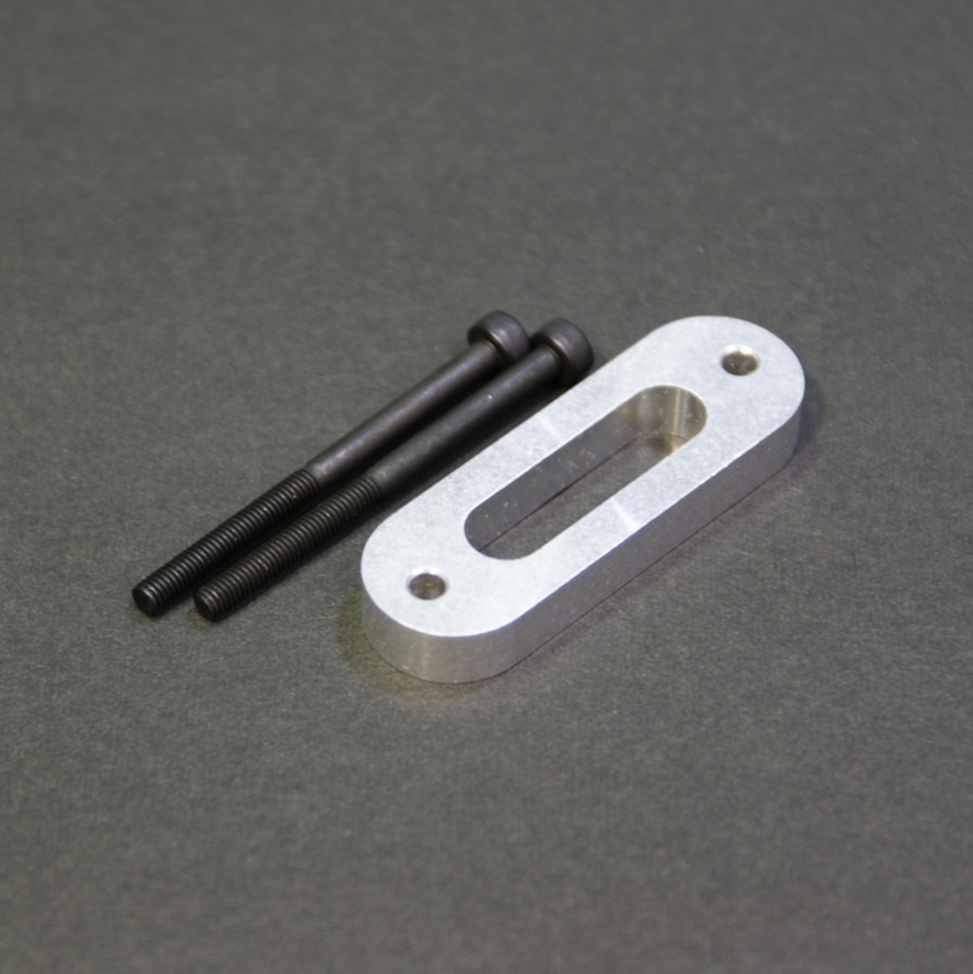 画像1: クエスト QH0064-06 (CA50用) 50用 マフラーオフセットスペーサー (6mm)【メーカー直送になります】