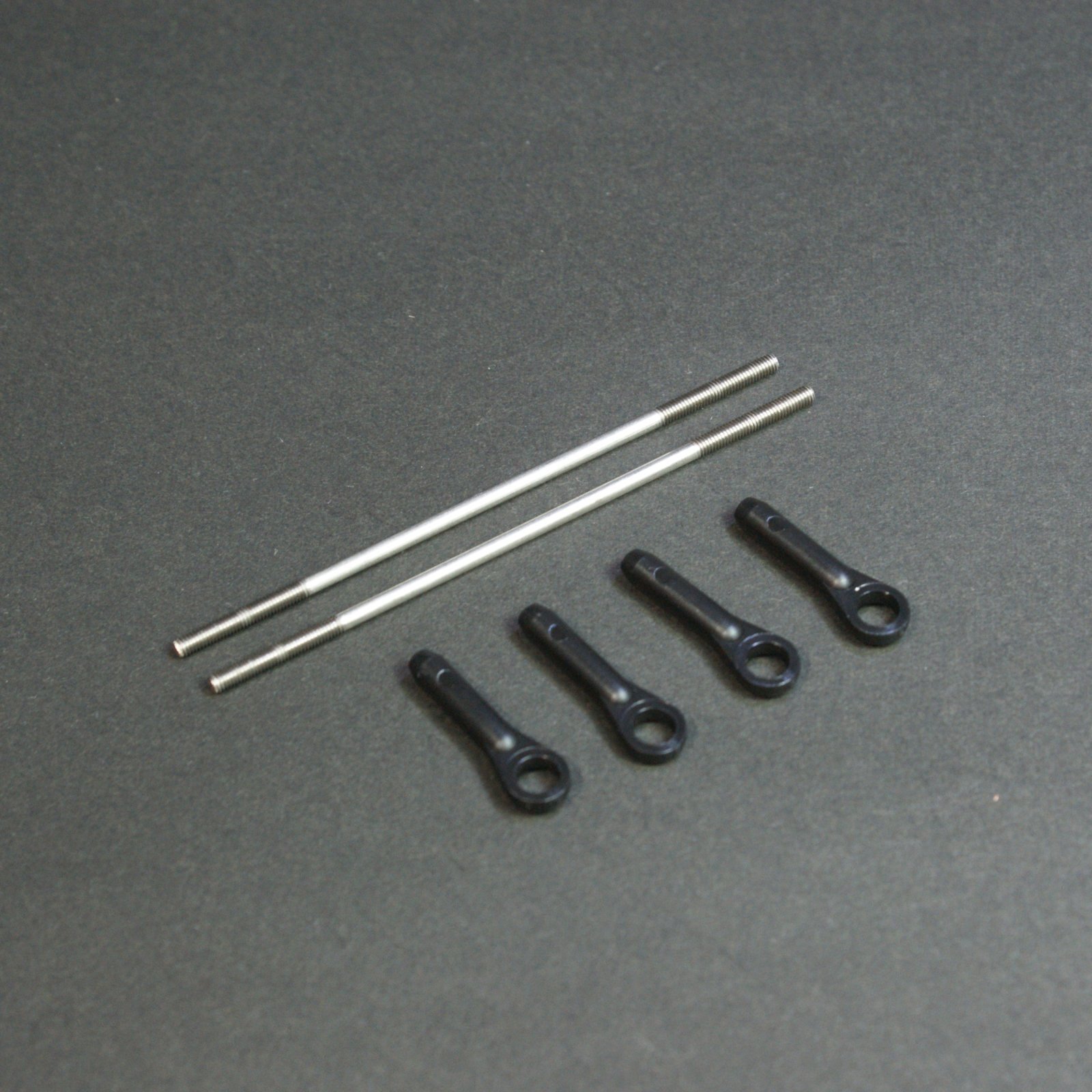 画像1: クエスト QH0069-04 (CA90Ver06・CA120・GT15・IM12・IM12-720・IM12-787・IM12-775用) ヘッドリンケージロッドセット (FBL12-2Blade)【メーカー直送になります】